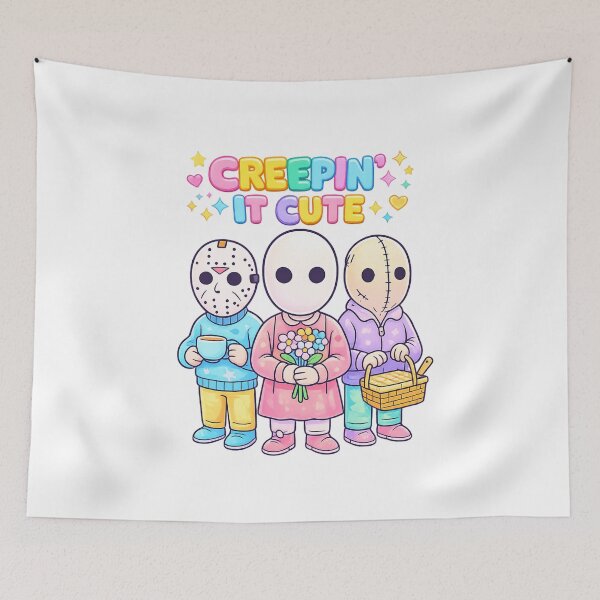 Item preview, Creepin It Cute Halloween Aesthetic Design designed and sold by SoftSproutstu.
