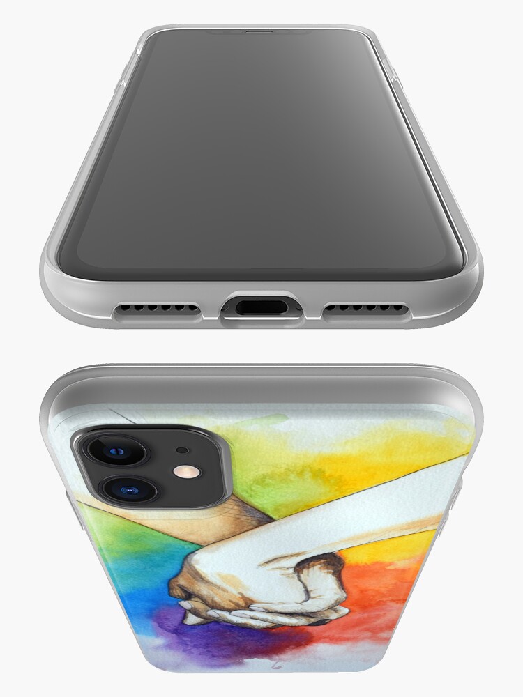 Alternate view of Holding hands | Love all | LGBT iPhone Case & Cover