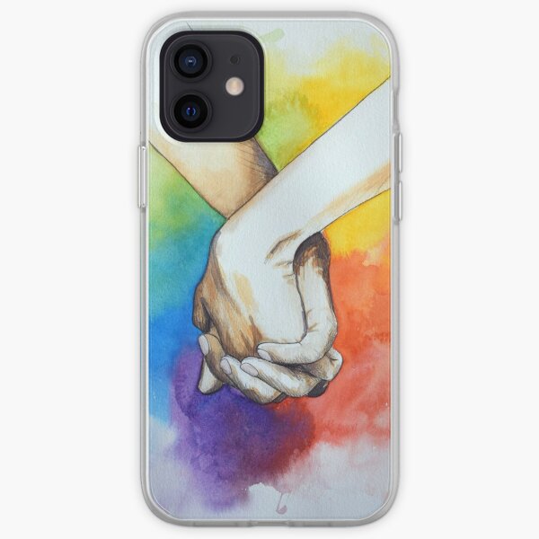Holding hands | Love all | LGBT iPhone Soft Case