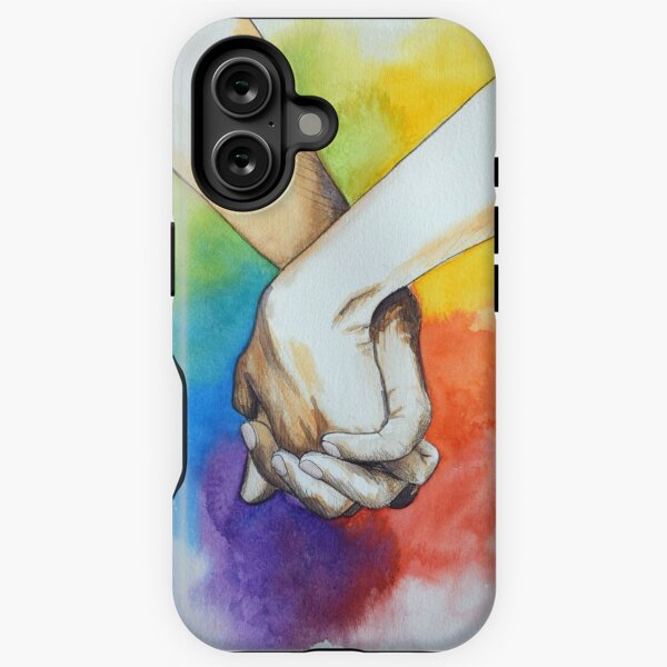 Holding hands | Love all | LGBT iPhone Tough Case