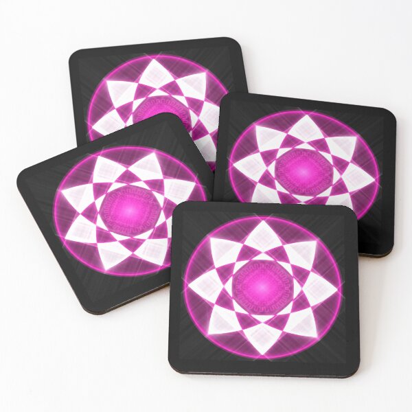 Item preview, Crop circle luminous magenta designed and sold by MessageToEarth.