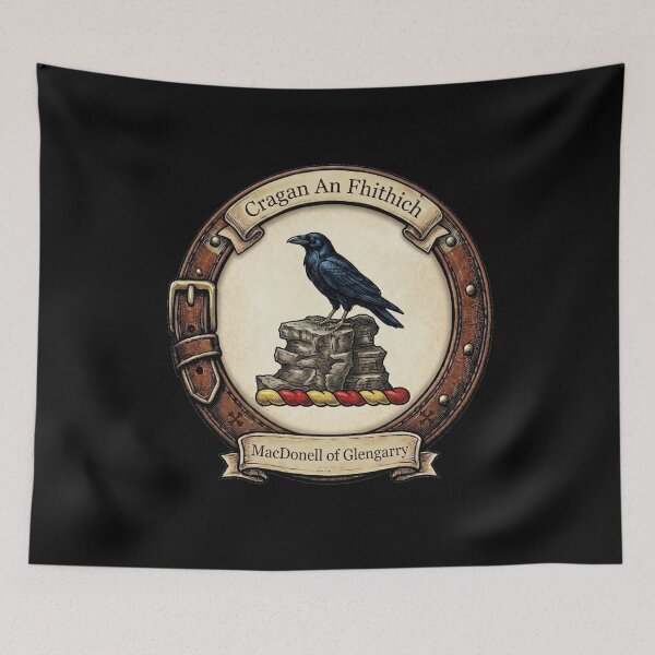 Item preview, MacDonell of Glengarry Crest designed and sold by BagTown Clans.