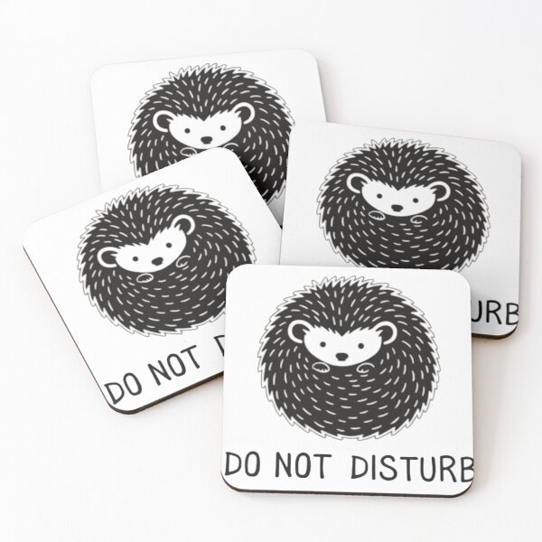 Item preview, Do Not Disturb Hedgehog | Funny Introvert Humor  designed and sold by MythoWorldddd.