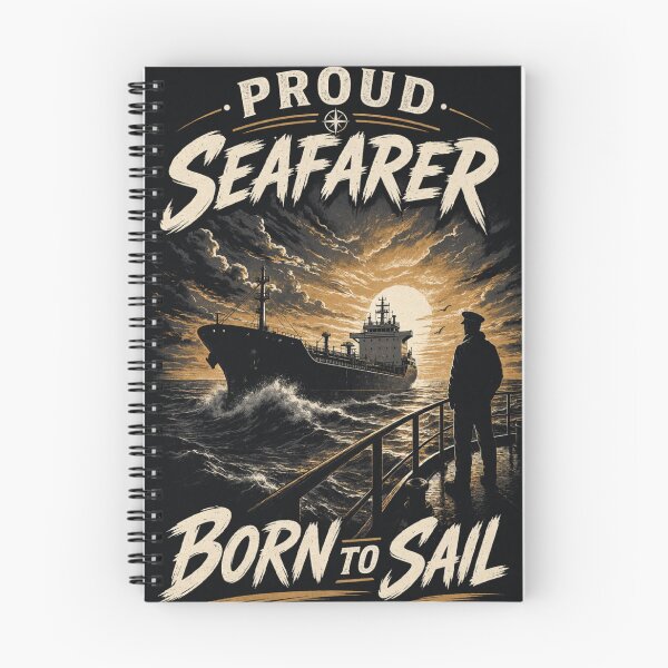 Item preview, Proud Seafarer Born To Sail designed and sold by DoNothingInc.