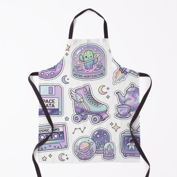 Item preview, Retro Space Aesthetic Sticker Pack - Y2K Pastel Goth Galaxy designed and sold by Csstoree.