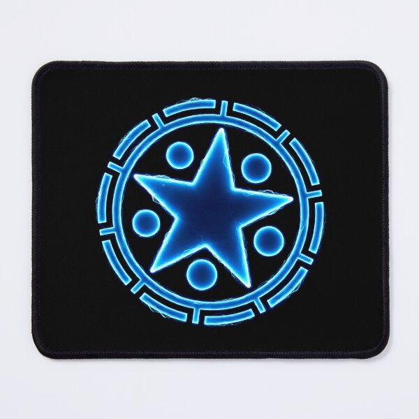 Item preview, Crop circle neon blue designed and sold by MessageToEarth.