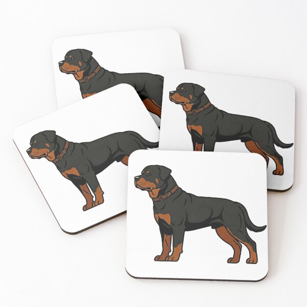 Item preview, Rottweiler Vector Illustration - Clean Graphic Art designed and sold by DigitalGremlin.