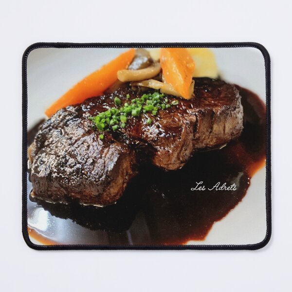 Item preview, Charolais Beef Fillet with Red Wine Sauce - Les Adrets, Lyon, France designed and sold by Les Adrets Lyon.