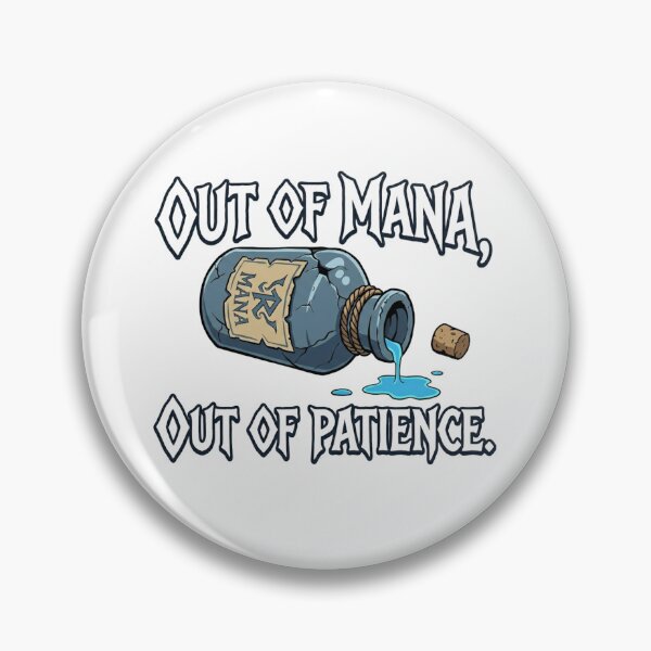 Item preview, Funny RPG Mana Potion Gamer Burnout designed and sold by Overdrive Prints Store.