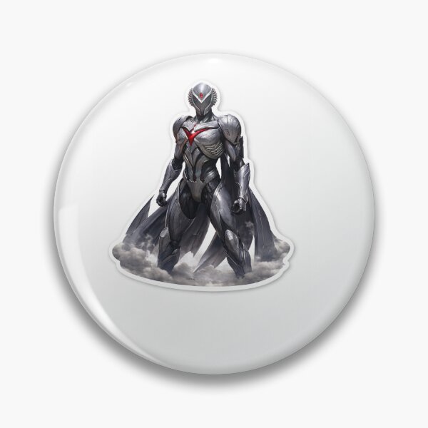 Item preview, Futuristic Silver Cyborg Armor Warrior Art designed and sold by Farheen786.