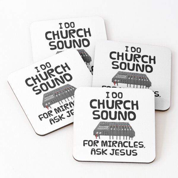 Item preview, I Do Church Sound For Miracles Ask Jesus designed and sold by doodlerob.