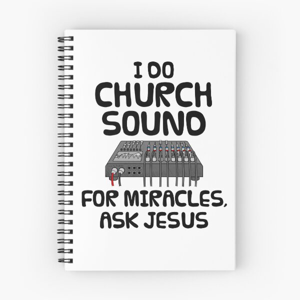 Item preview, I Do Church Sound For Miracles Ask Jesus designed and sold by doodlerob.