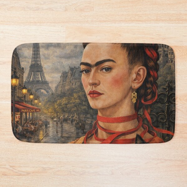 Item preview, Frida Kahlo Red Ribbon Paris designed and sold by Muycote.