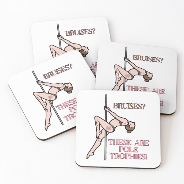 Item preview, Bruises? These Are Pole Trophies – Funny Pole Dance Design designed and sold by tellia-kallisto.