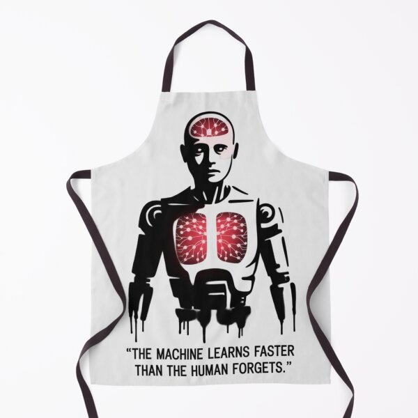 Item preview, Banksy AI - The machine learns faster than the human forgets. designed and sold by 123ks.