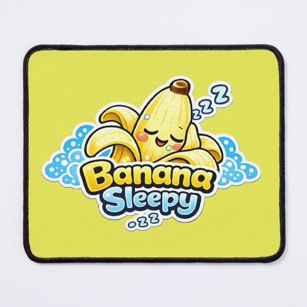 Item preview, Kawaii Sleeping Banana | Sleepy Banana Cute Funny Design designed and sold by apanoracar.