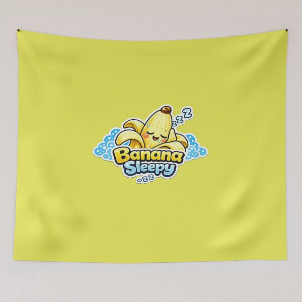 Artikelvorschau, Kawaii Schlafende Banane | Niedliches und lustiges Design mit schlafender Banane entworfen und verkauft von apanoracar.