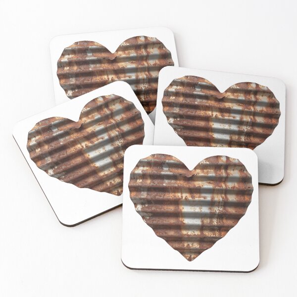 Item preview, Rusty Metal Heart Design- Industrial Grunge Artwork designed and sold by Marcu Ioachim.