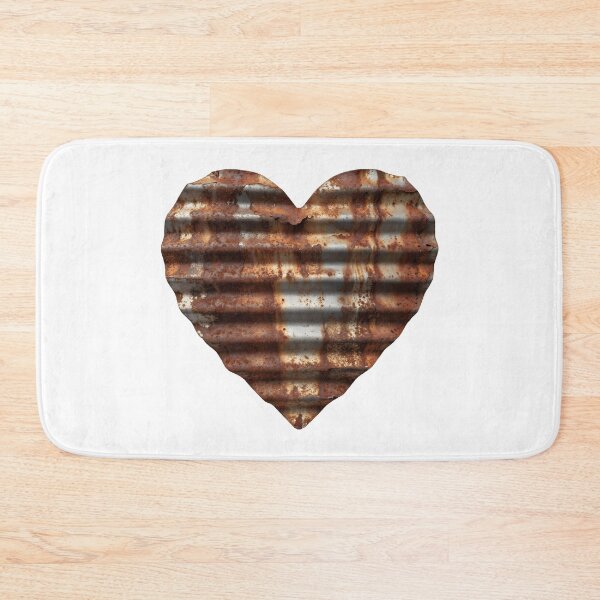Item preview, Rusty Metal Heart Design- Industrial Grunge Artwork designed and sold by Marcu Ioachim.