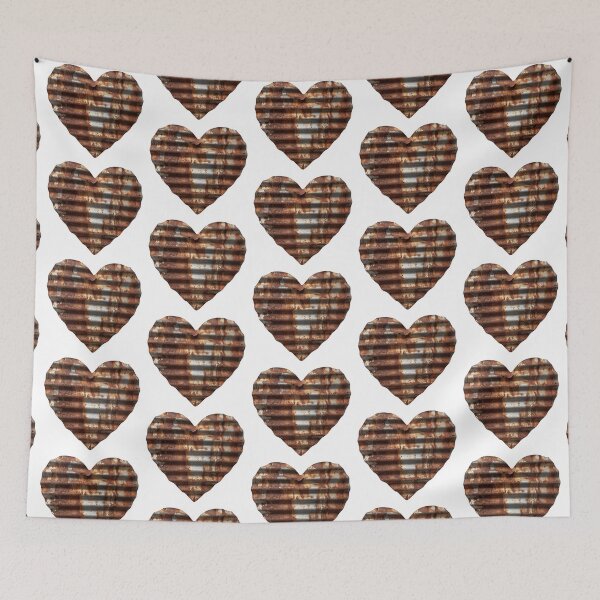 Item preview, Rusty Metal Heart Design- Industrial Grunge Artwork designed and sold by Marcu Ioachim.