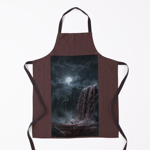 Item preview, Haunted Waterfall of Cadavers in Red (Descriptive) designed and sold by The monster .