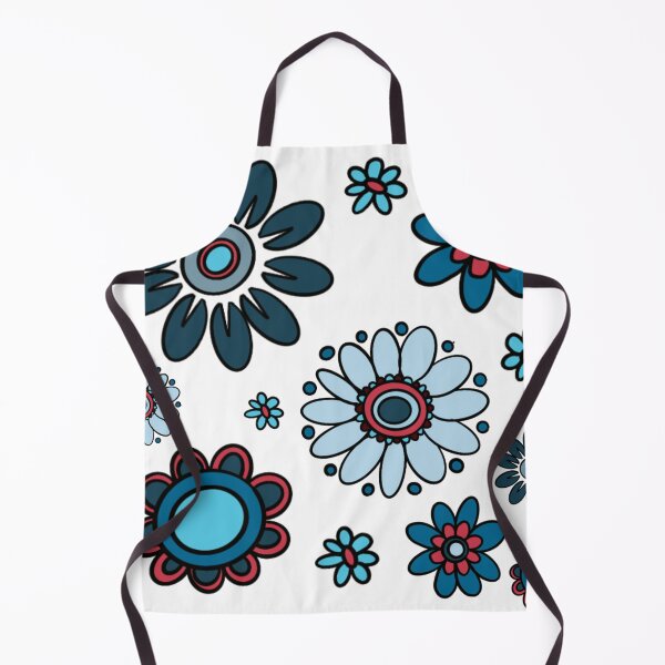 Item preview, Flores azules designed and sold by SuperFloofRes.