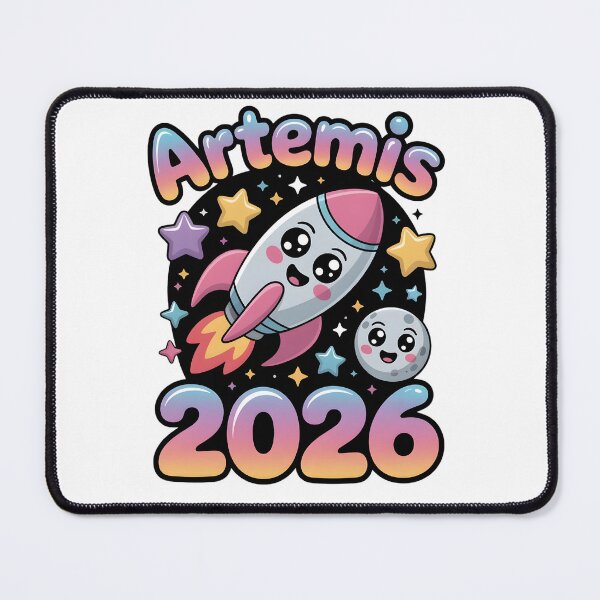 Item preview, Artemis II 2026 Cute Rocket: Cute Design for Kids Launch Back to The Moon Mission Astronaut Name Year designed and sold by NewaveBoutique.