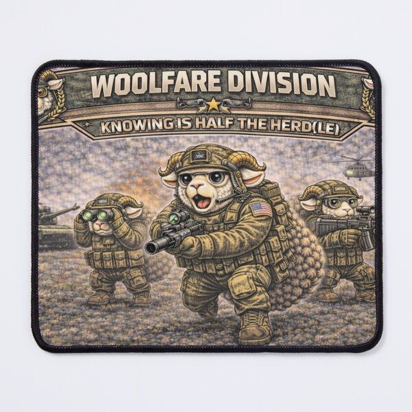 Item preview, Woolfare Division – Sheep-I Joe Combat Unit Parody designed and sold by Thpoar.