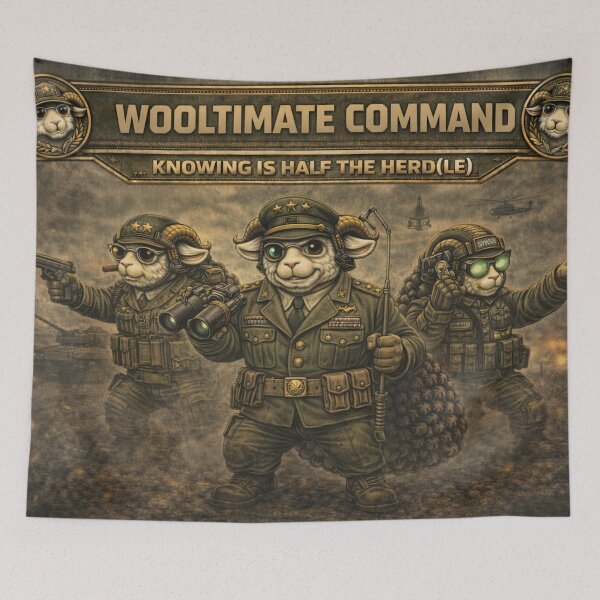 Item preview, Wooltimate Command – Sheep-I Joe Supreme Leader Parody designed and sold by Thpoar.
