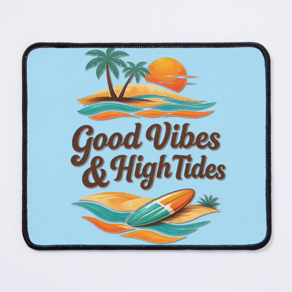 Item preview, Good Vibes and High Tides designed and sold by Icareis-Studios.