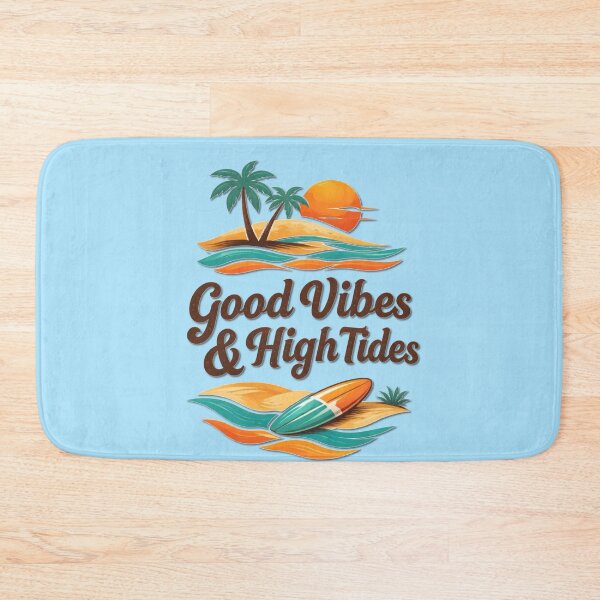 Item preview, Good Vibes and High Tides designed and sold by Icareis-Studios.