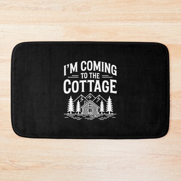 Item preview, I'm Coming to the Cottage Funny Cabin Vacation designed and sold by designclub.