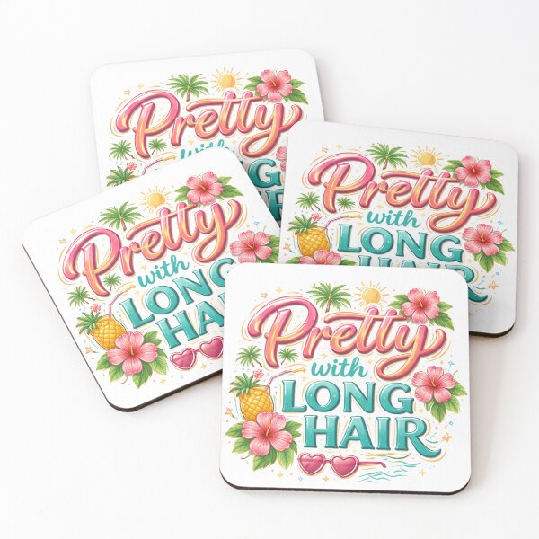 Item preview, Pretty with long hair  designed and sold by SustainMyVibe.