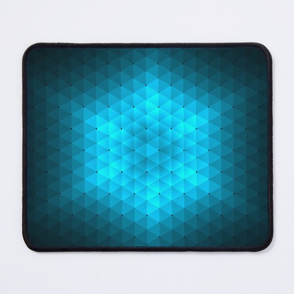 Item preview, Blue Pixelated Geometric Glow designed and sold by IntelliMindDesigns.