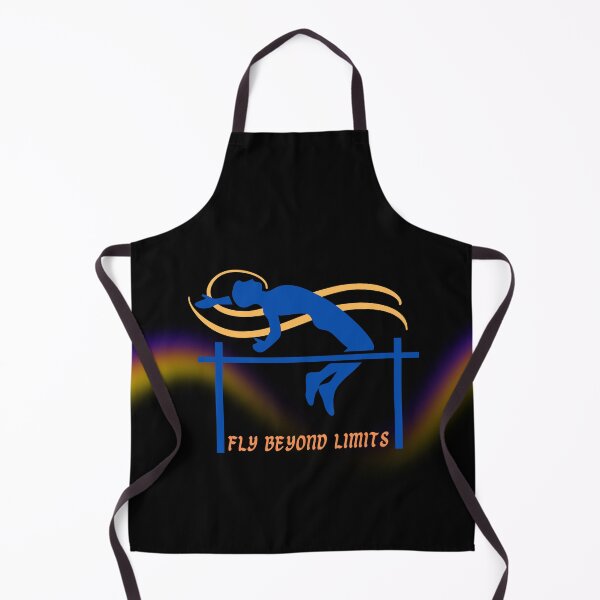 Item preview, High Jump Athlete Silhouette - Fly Beyond Limits designed and sold by LoudVictory.