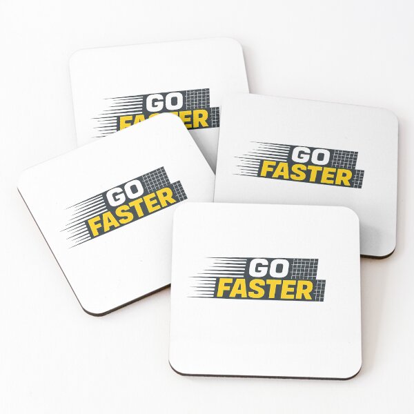 Item preview, Go Faster Grid Typography designed and sold by VeloForge.