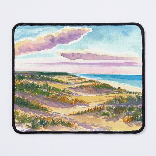 Item preview, Baltic Sea Beach Travel Art Coastal Dunes and Ocean Scene designed and sold by artshop77.