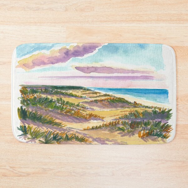 Item preview, Baltic Sea Beach Travel Art Coastal Dunes and Ocean Scene designed and sold by artshop77.