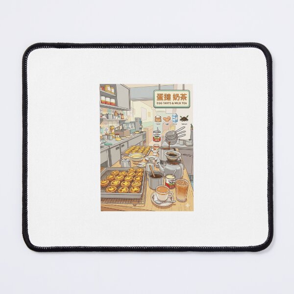 Item preview, Egg tarts and Milk tea designed and sold by HOPELIFE8888.