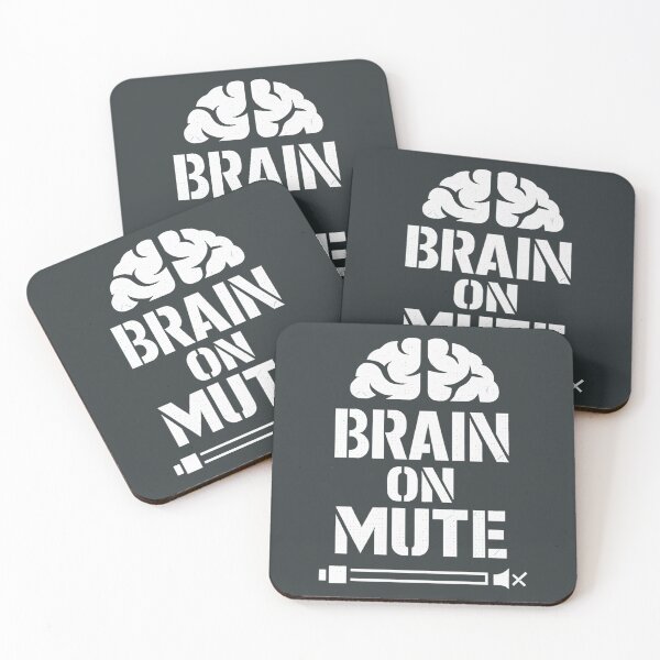 Item preview, Brain On Mute designed and sold by xmoudx.