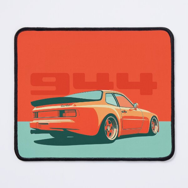 Item preview, Porsche 944 Turbo Bauhaus modern illustration designed and sold by blackdogshop.