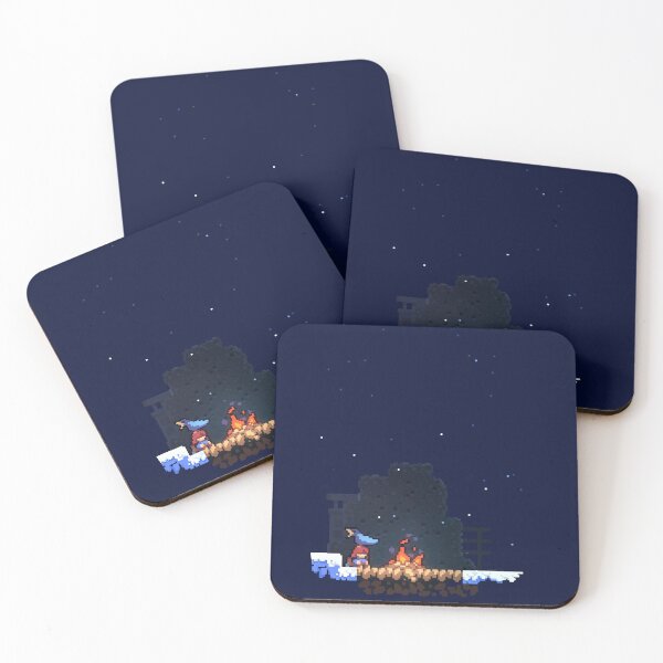 Item preview, Madeline by the Campfire — Celeste Fan Art designed and sold by jacB.