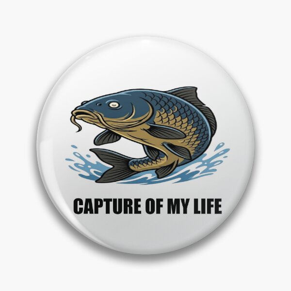 Item preview, Carp Legend - Simple Fishing T-shirt Design designed and sold by ClaussShop.