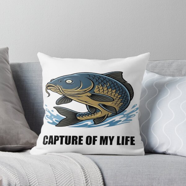Item preview, Leyenda de la carpa: diseño sencillo de camiseta de pesca. designed and sold by ClaussShop.