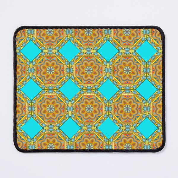 Item preview, Octagonal Oriental Floral Pattern in Soothing Colors designed and sold by anamariafischer.