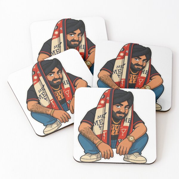 Item preview, Abstract Punjabi Swag Glitch Art – Distorted Street Style Illustration designed and sold by Punjabink.