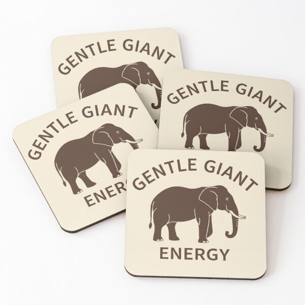 Item preview, Elephant Gentle Giant Savanna Minimalist Design designed and sold by SavannaStrikes.