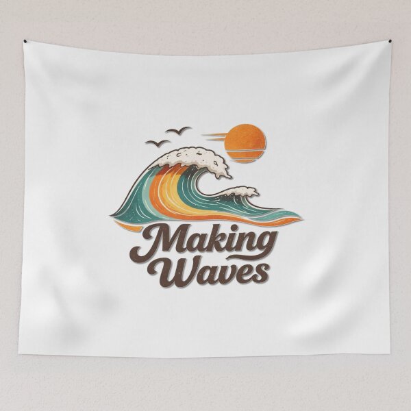 Item preview, Making Waves designed and sold by Icareis-Studios.