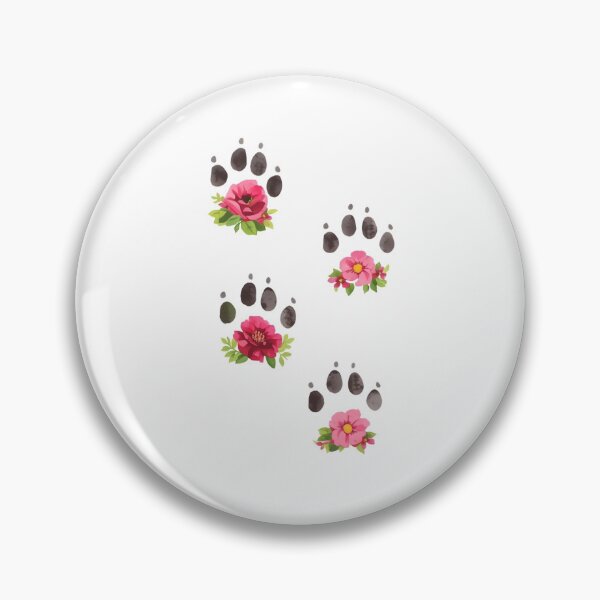 Item preview,  Floral Paw Print  designed and sold by uunaa.