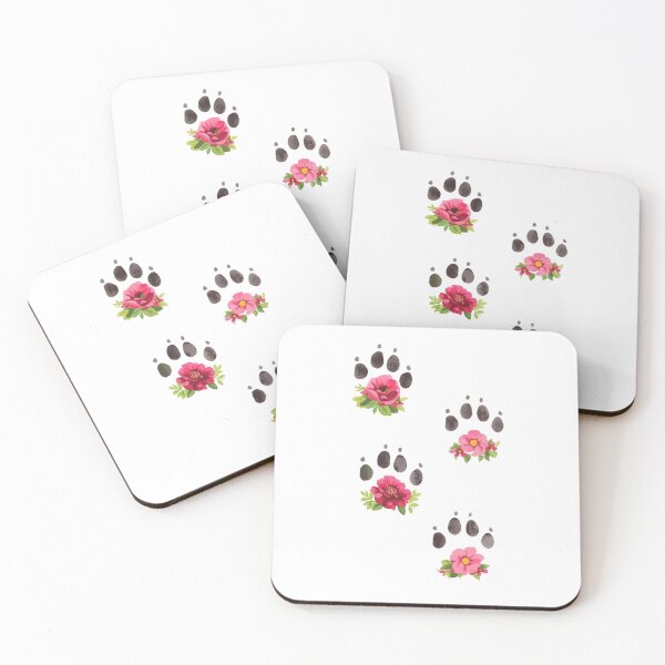 Item preview,  Floral Paw Print  designed and sold by uunaa.